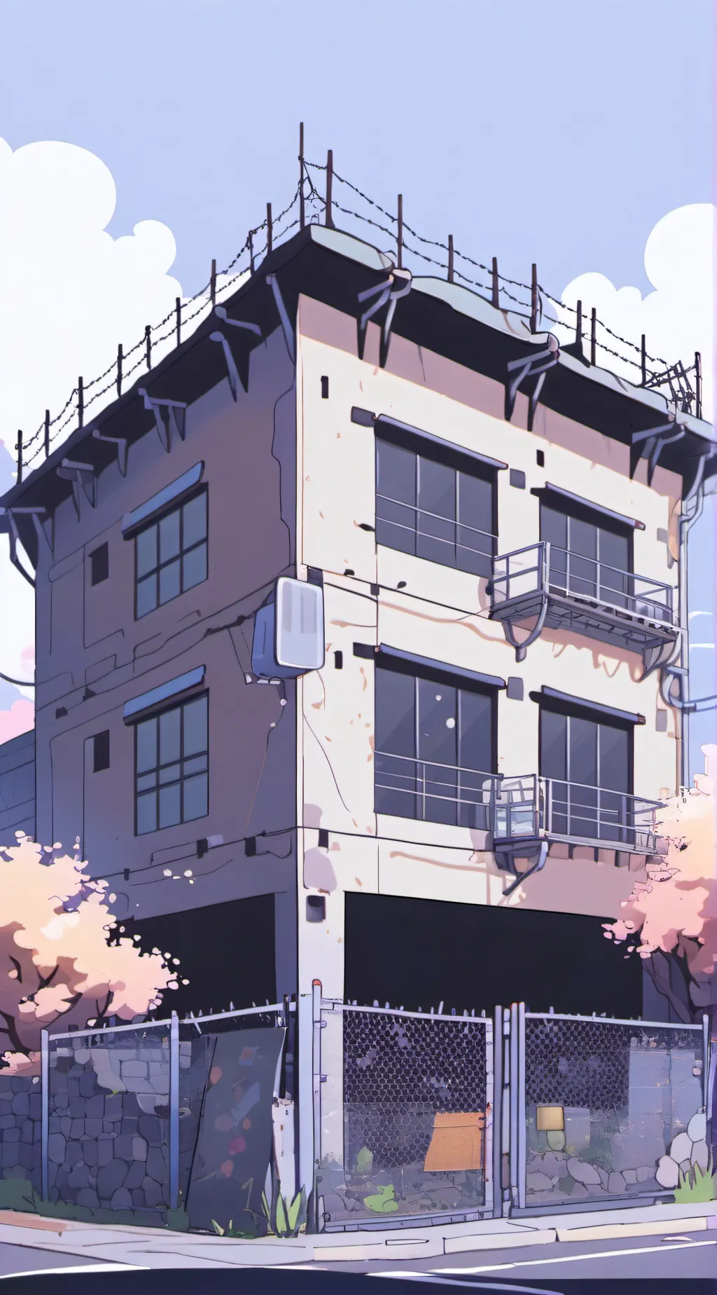 ai character: piggy new background