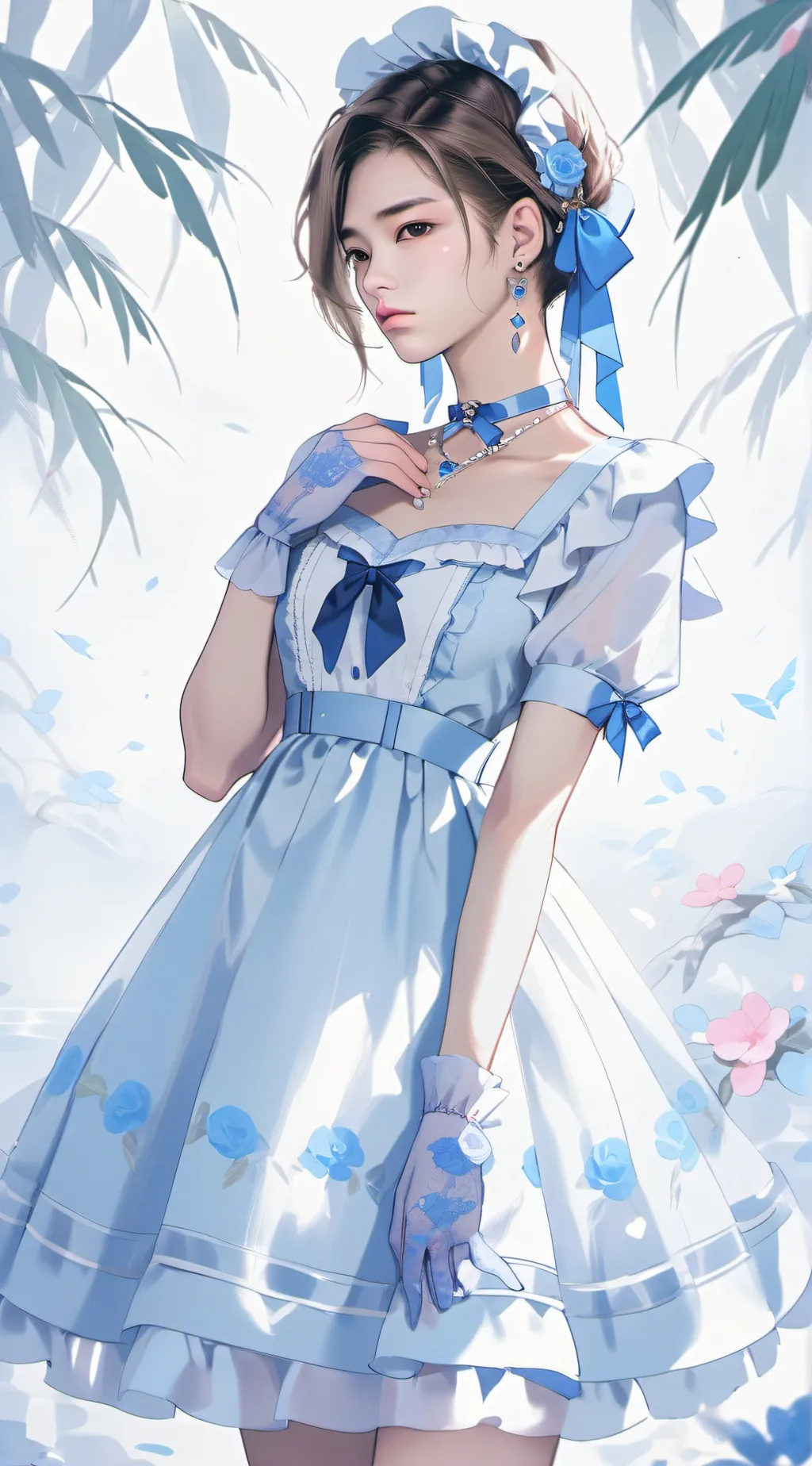 ai character: Nikina and I background