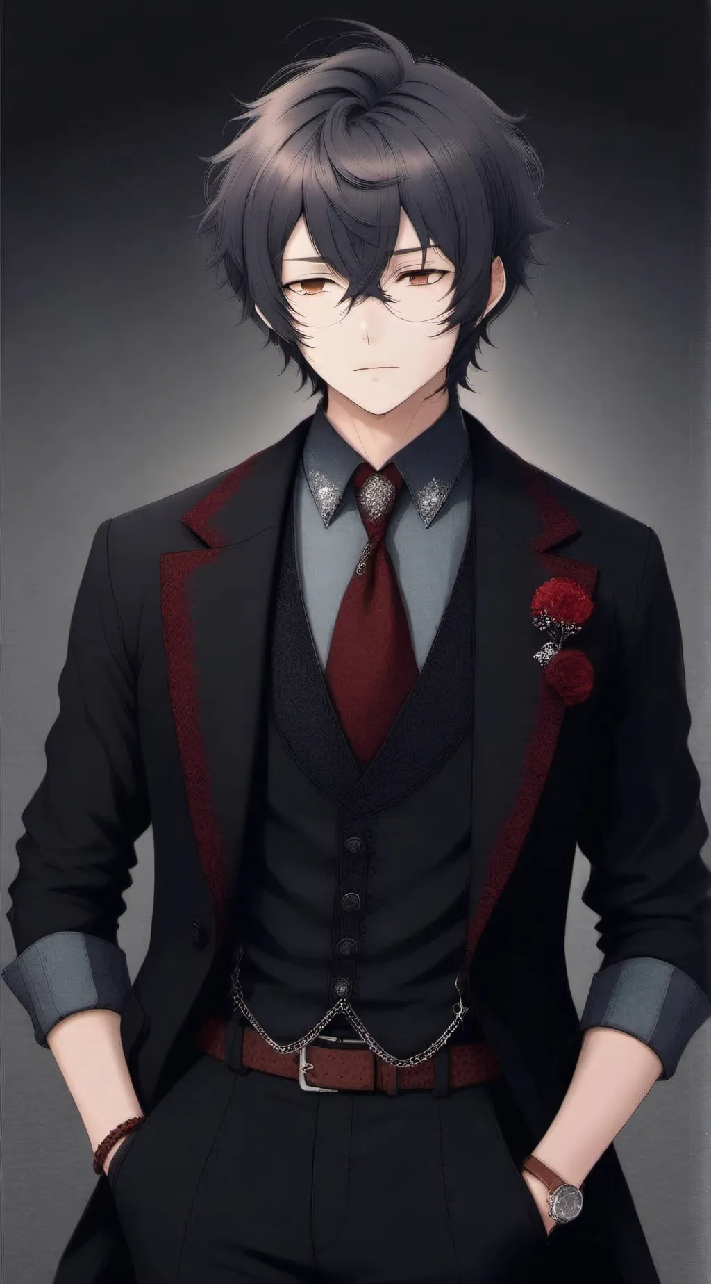 ai character: zack ~_~ background