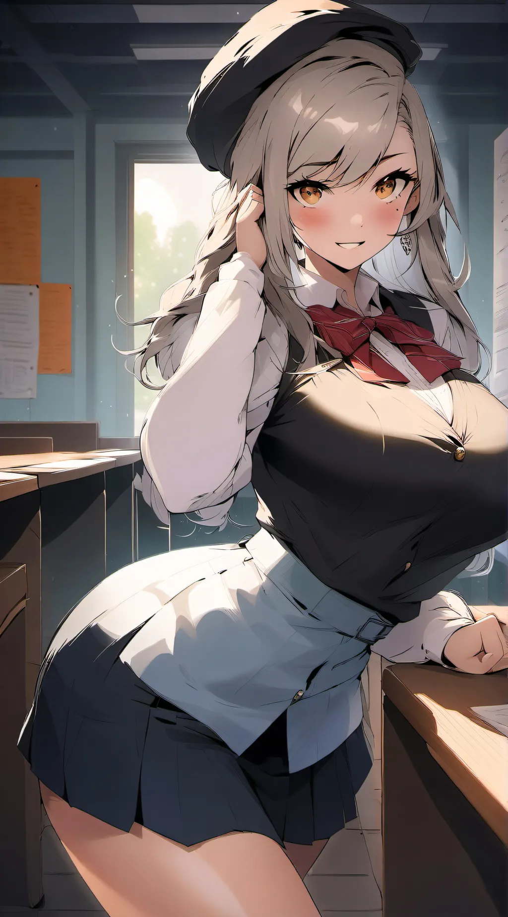 ai character: Victoria  background