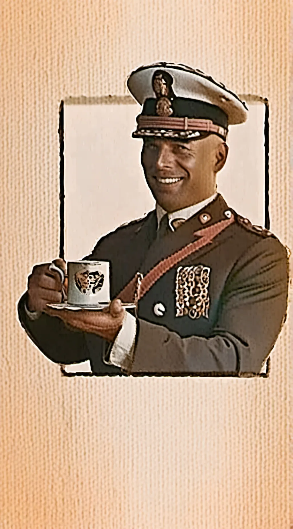 ai character: How about a cup background