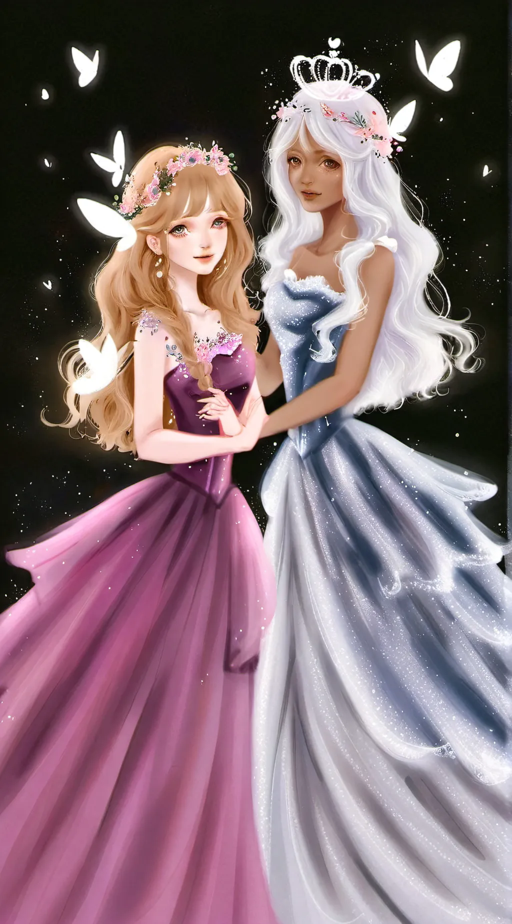 ai character: Milly and Miami  background