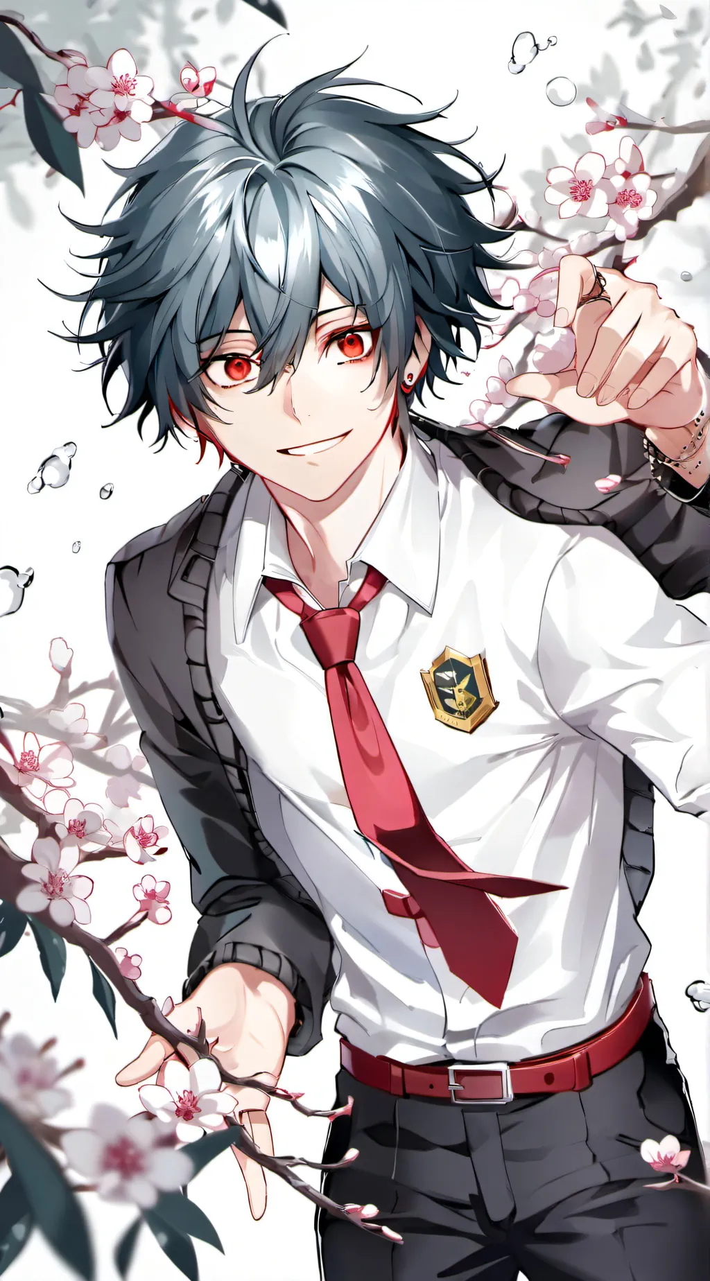 ai character: Shigiraki mha background