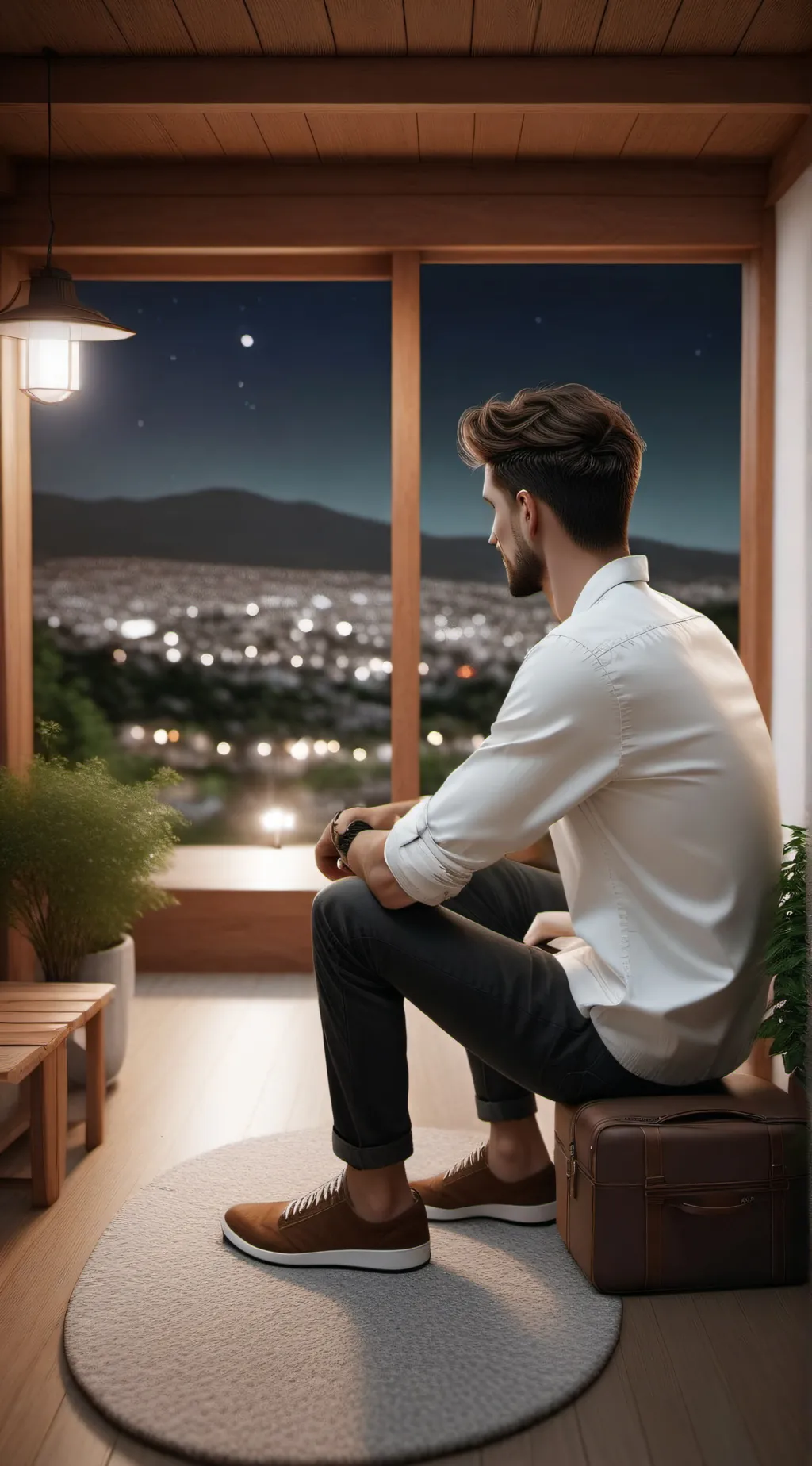 ai character: Nick background