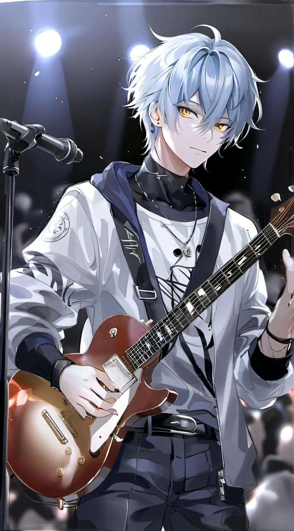 ai character: ☆★"ASH"★☆ background