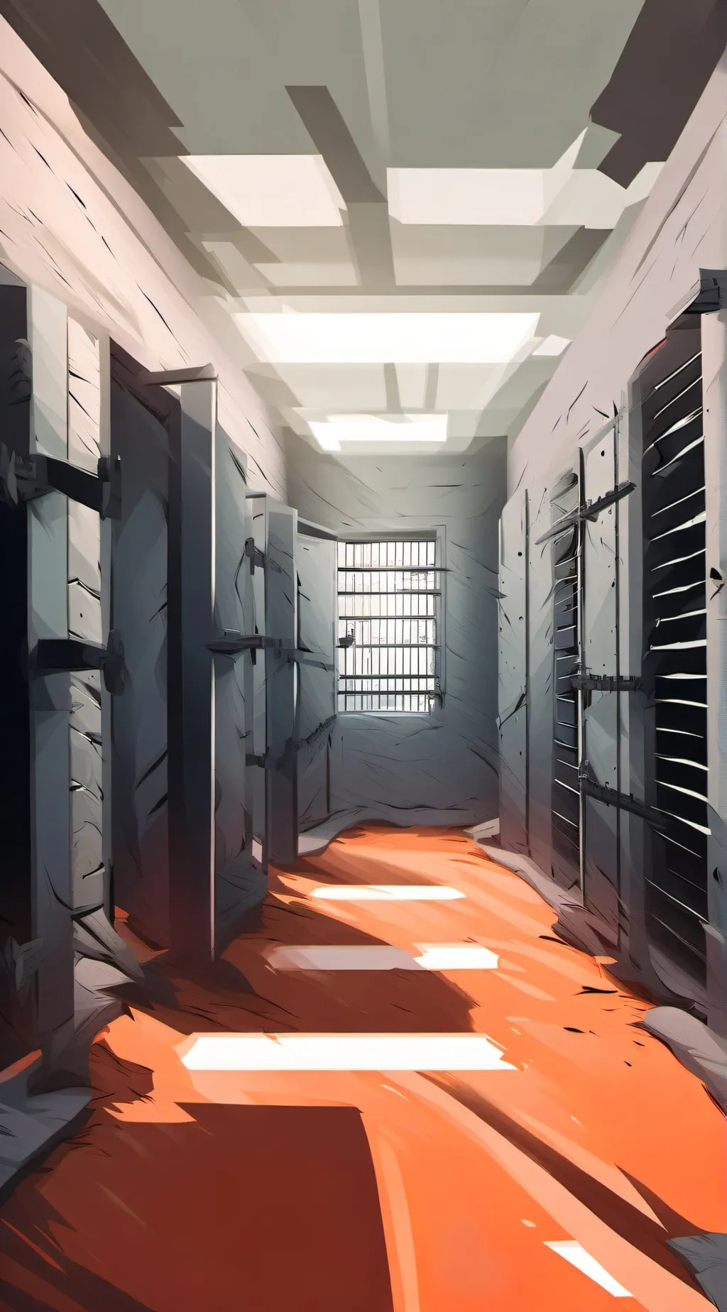 ai character: Hazbin hotel jail background