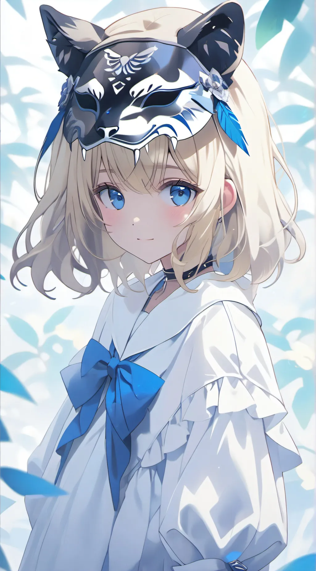 ai character: Therian girl background