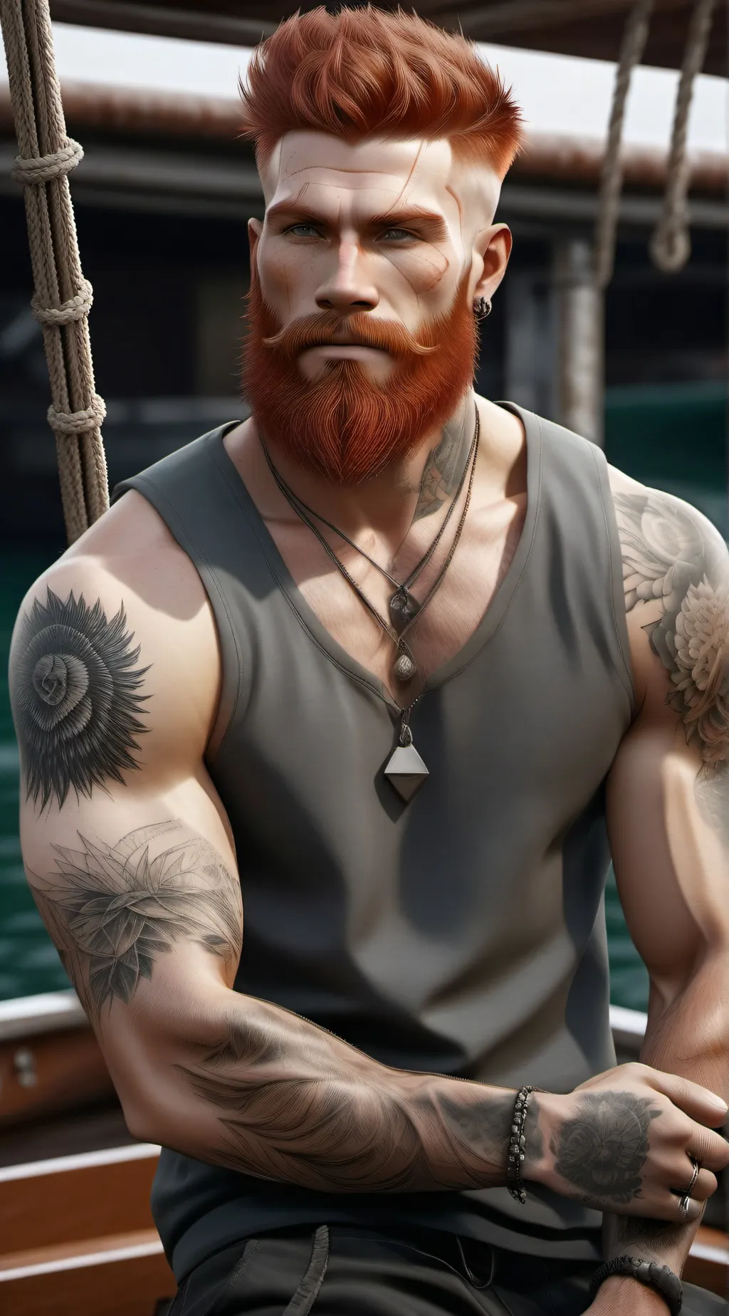 ai character: Gully Jameson background