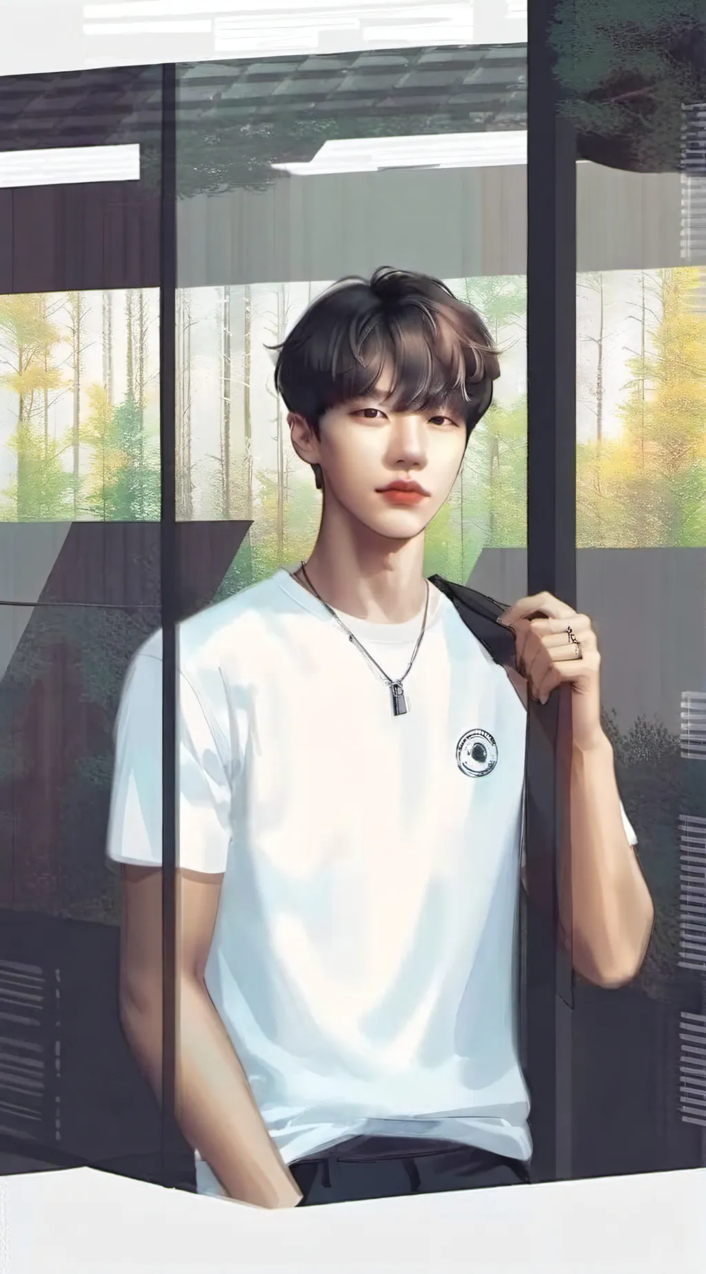 ai character: levi  background