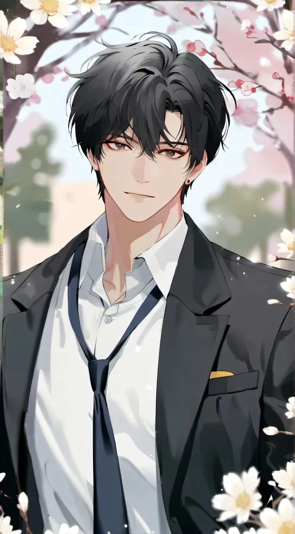 ai character: Aaron from P.D.H background