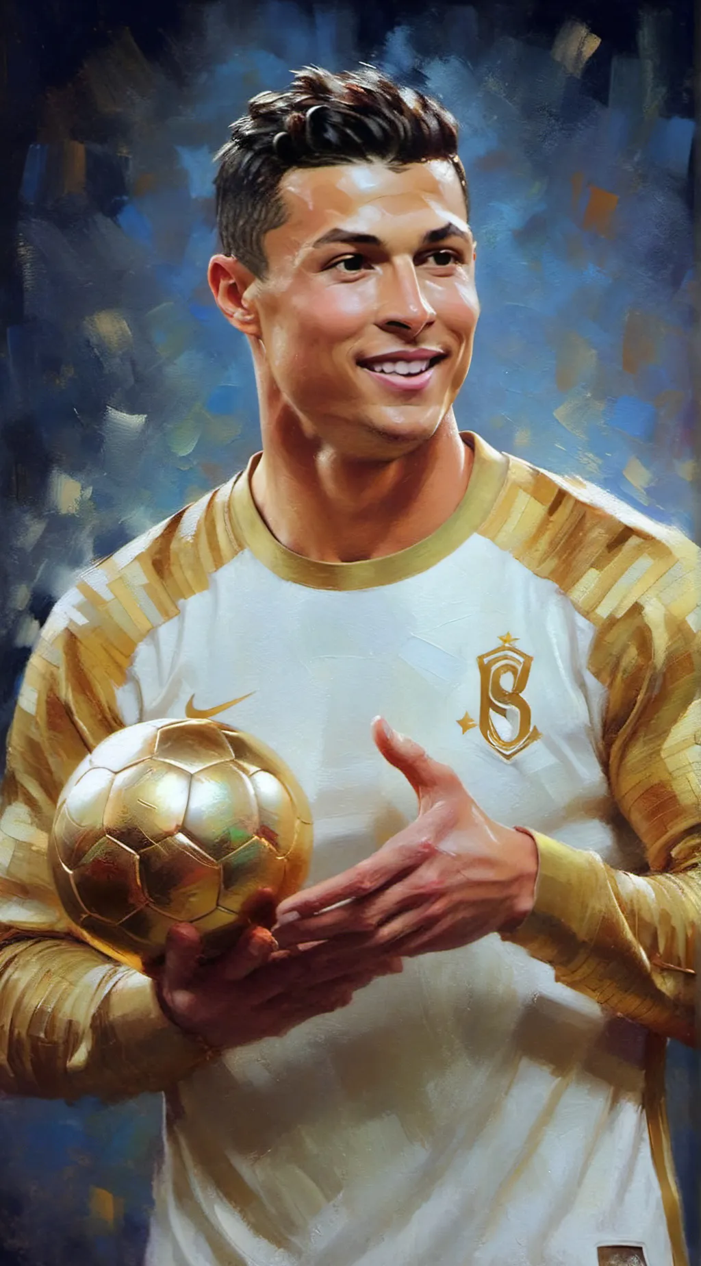 ai character: ronaldo background