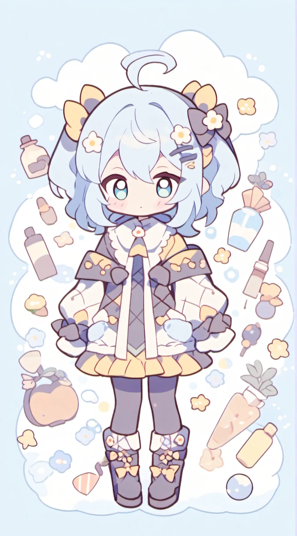 ai character: Ash background