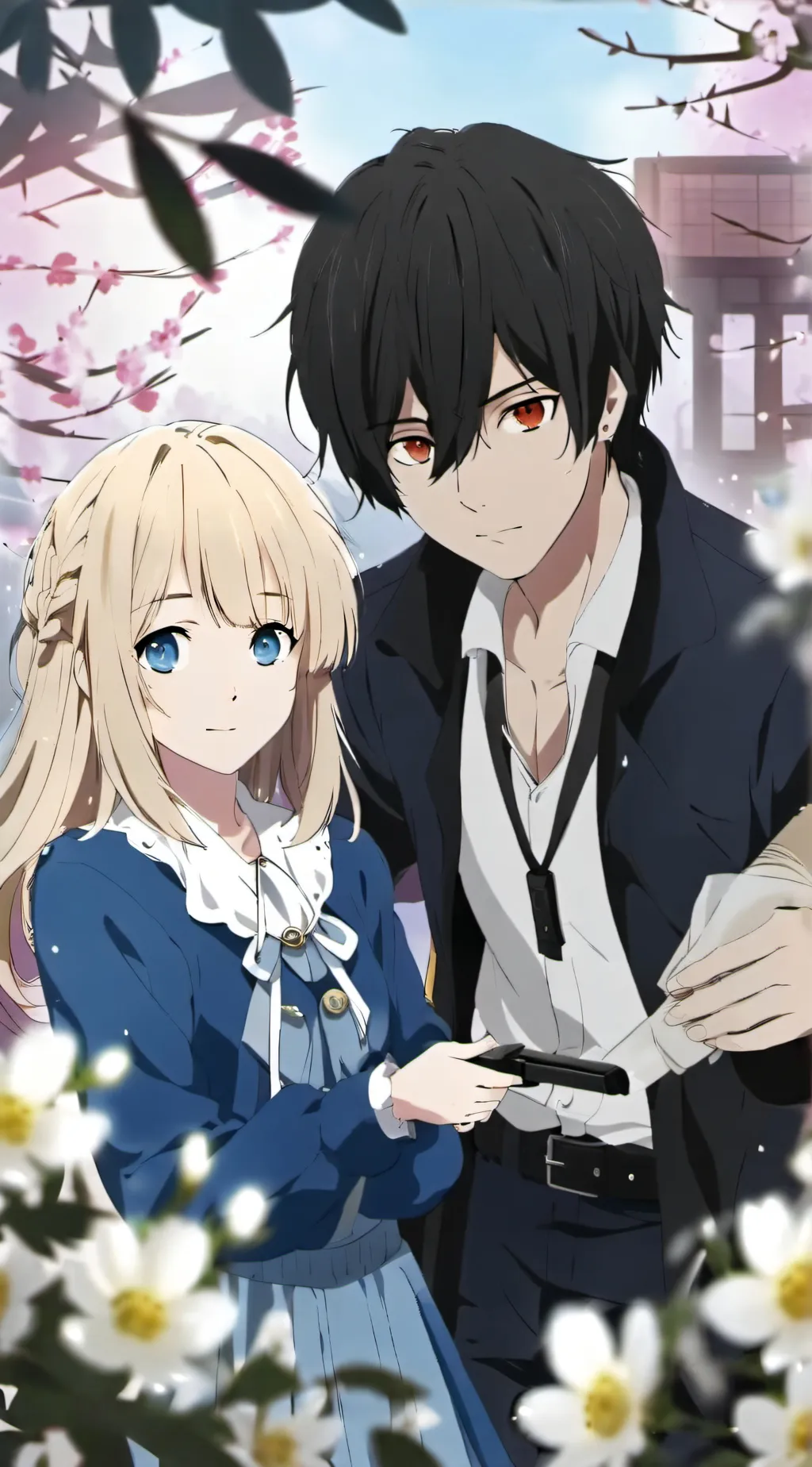 ai character: Loid and Yor background