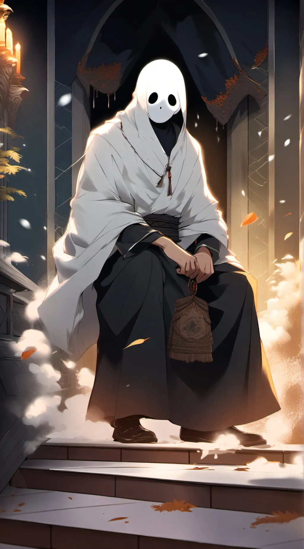 ai character: Dave (the ghost) background