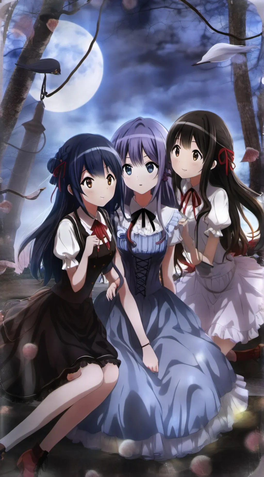 ai character: Jenny& lulu& lil background