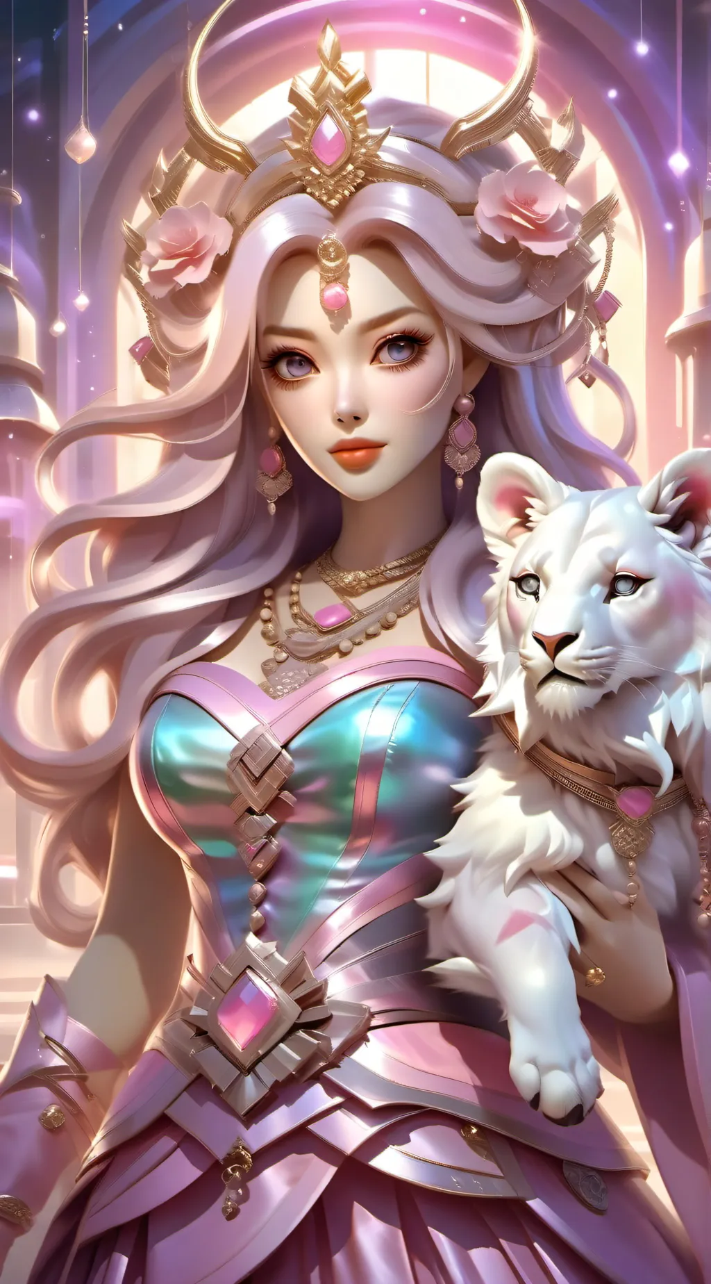 ai character: milla background