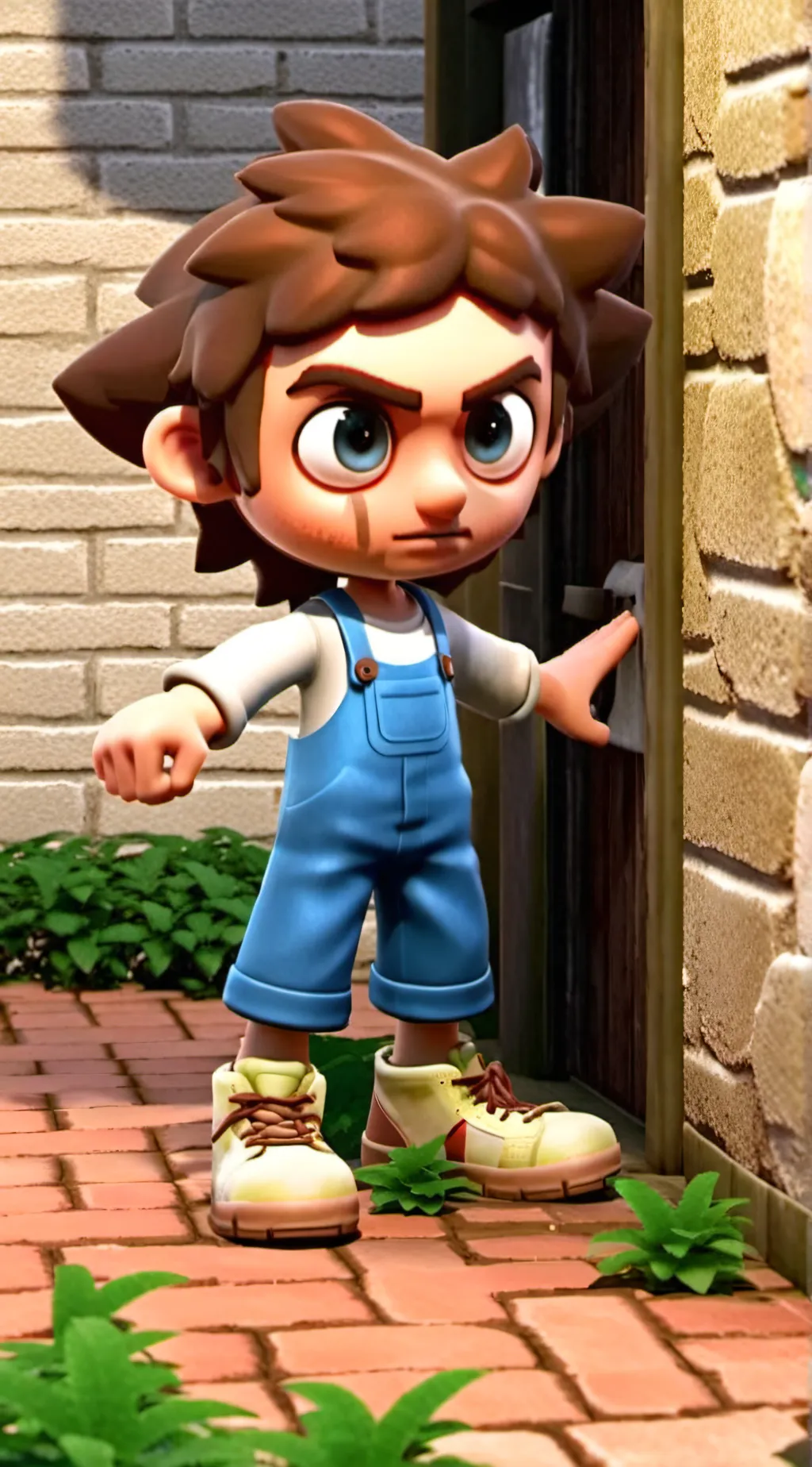 ai character: Brat background