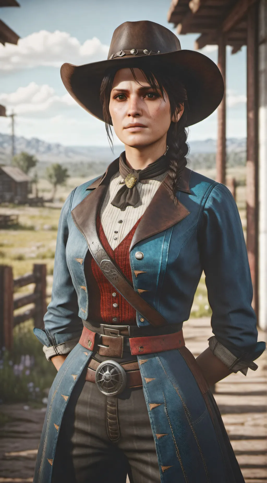 ai character: Marry Linton background