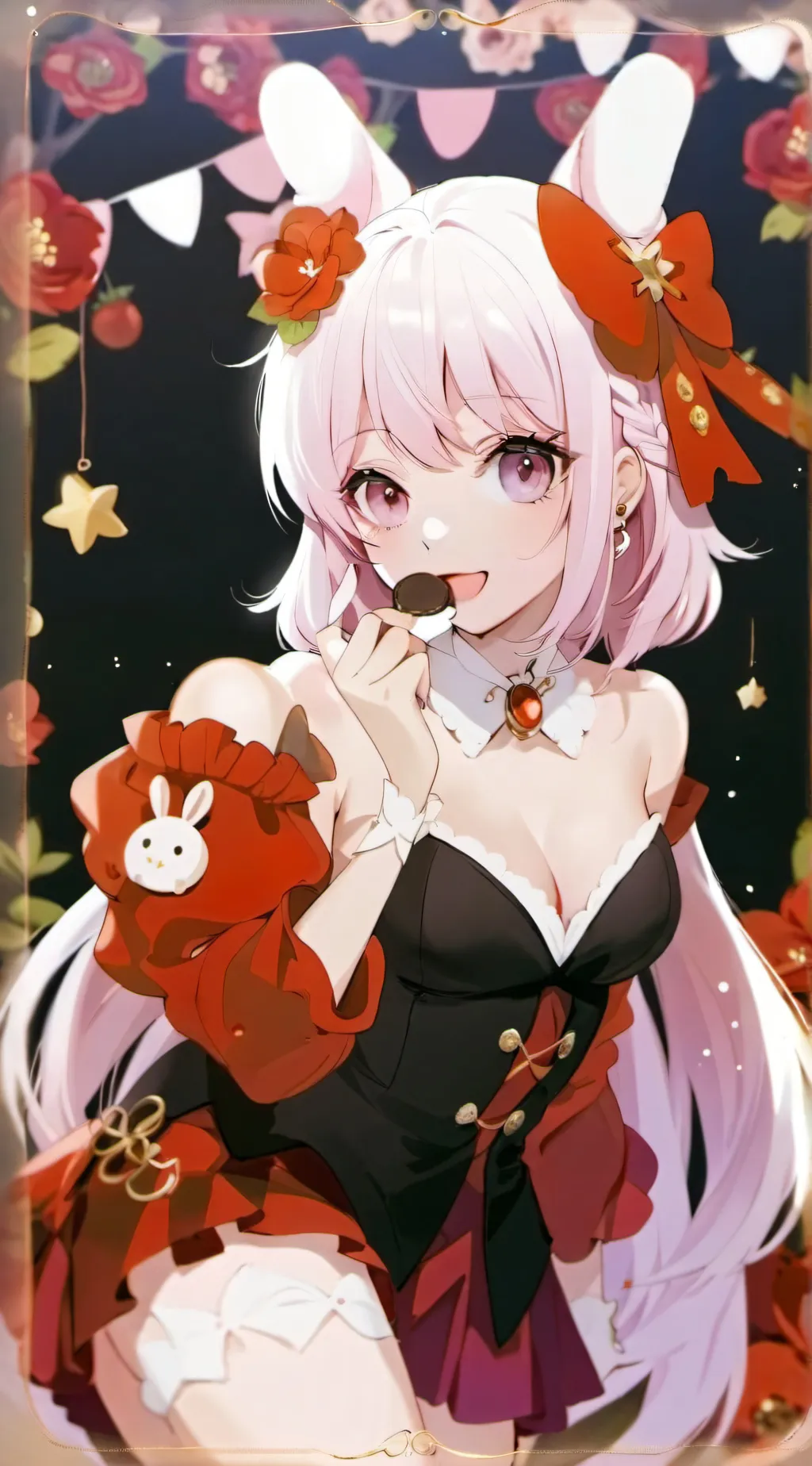 ai character: Amanda  background