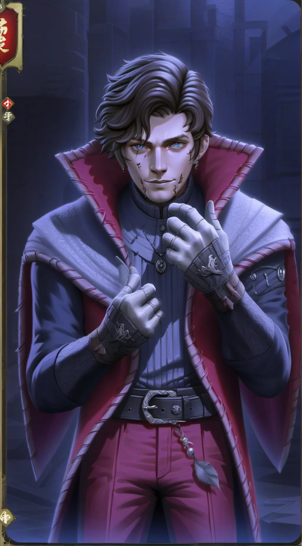 ai character: Experiment 001 background