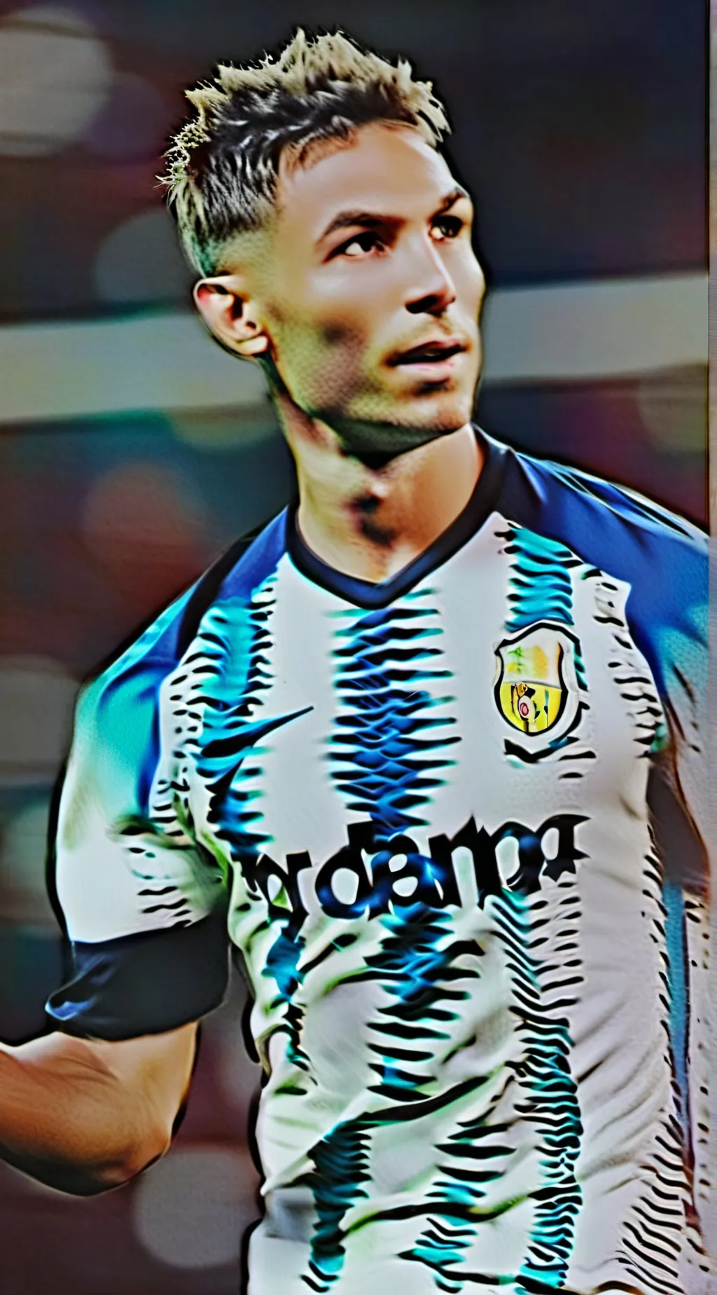 ai character: Ronaldo  background