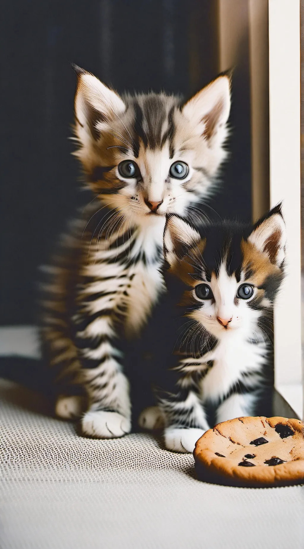 ai character: Lilly and rose background