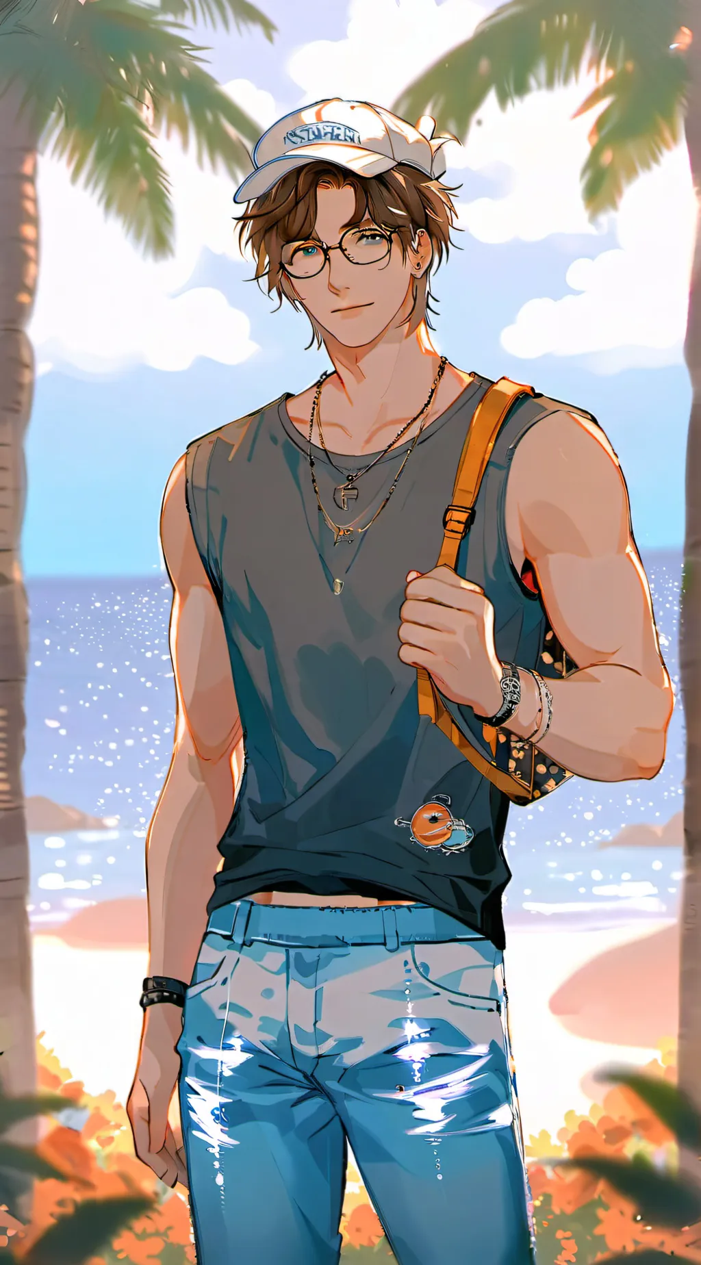 ai character: ☘️Kai🌿 background