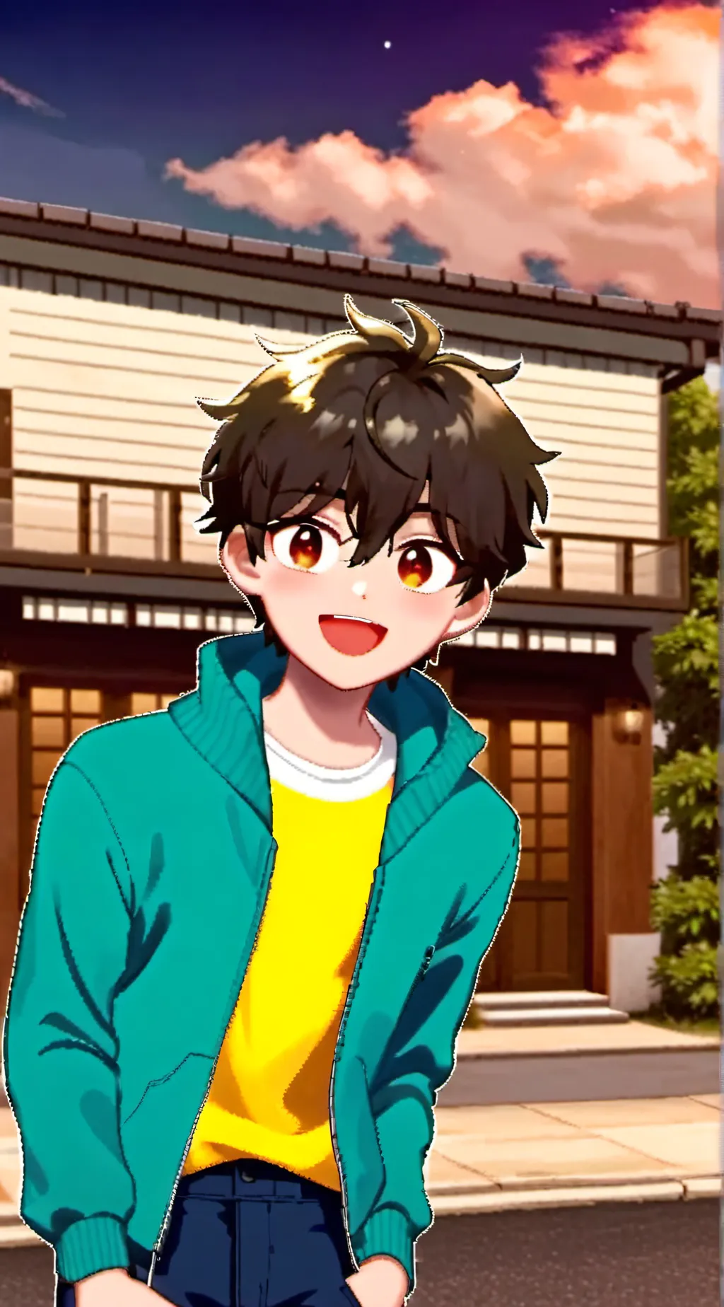 ai character: Leo Ferguson  background