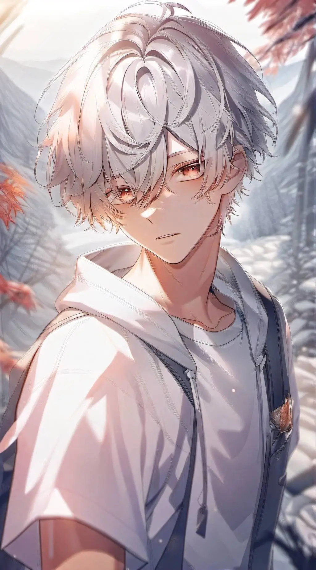 ai character: Lucas  background