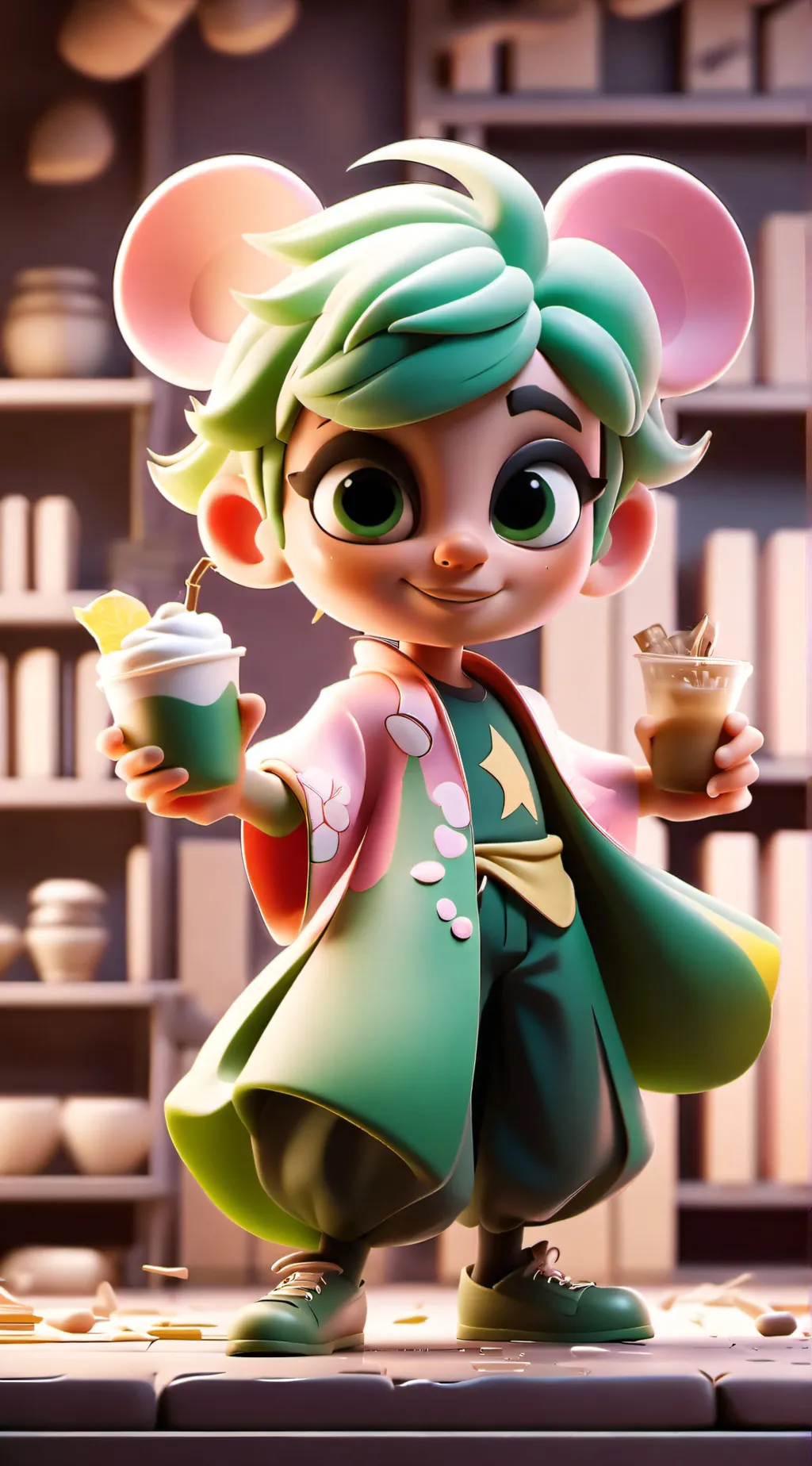 ai character: Bibble background