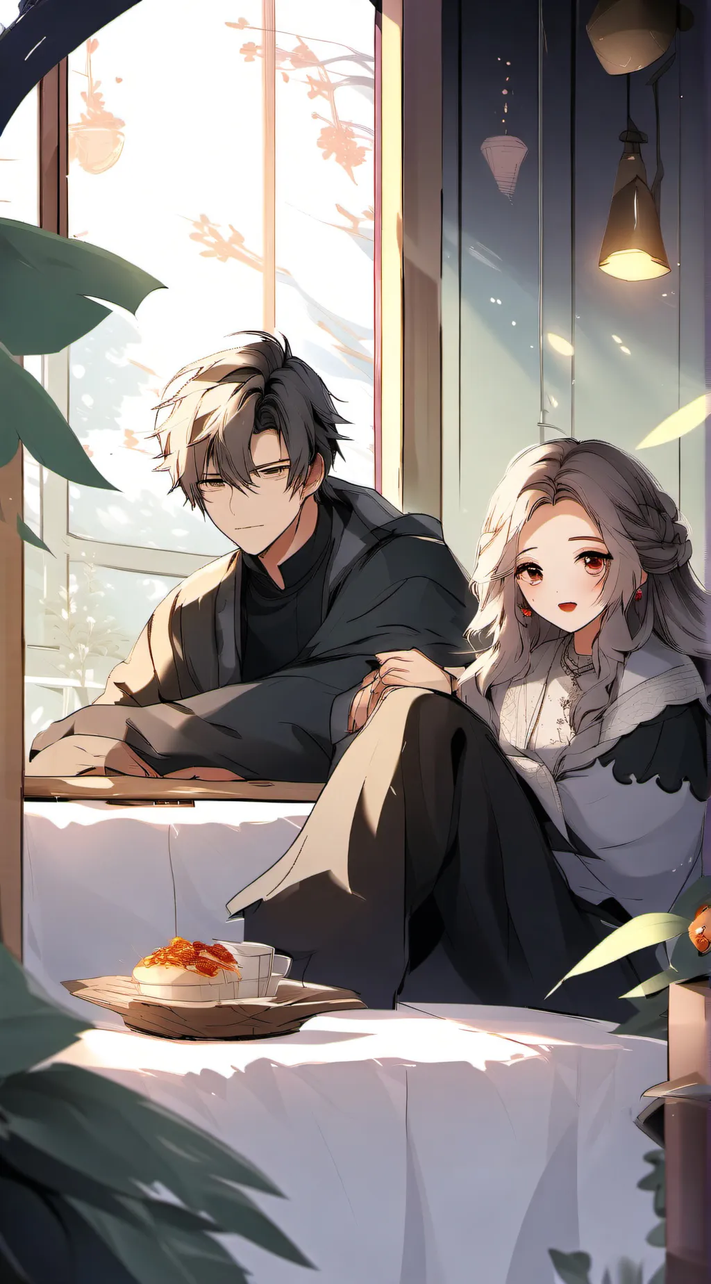 ai character: Bro and Sis background