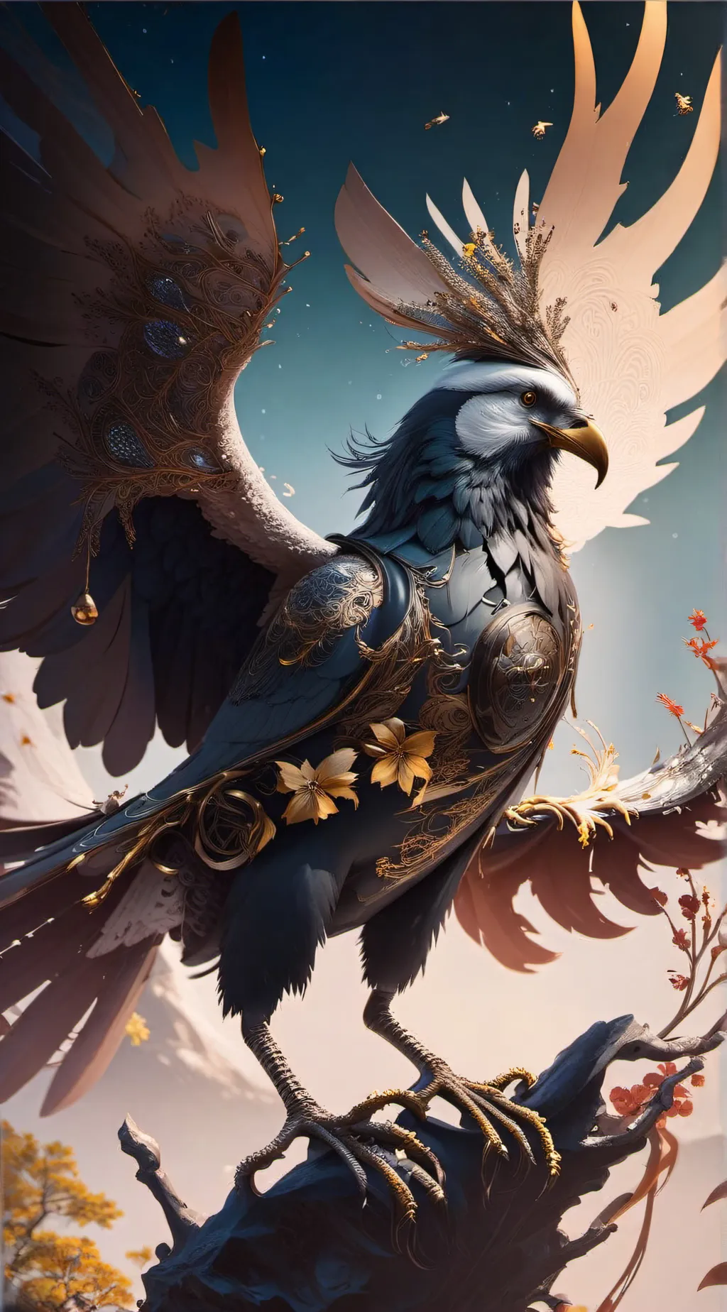 ai character: shadow  background