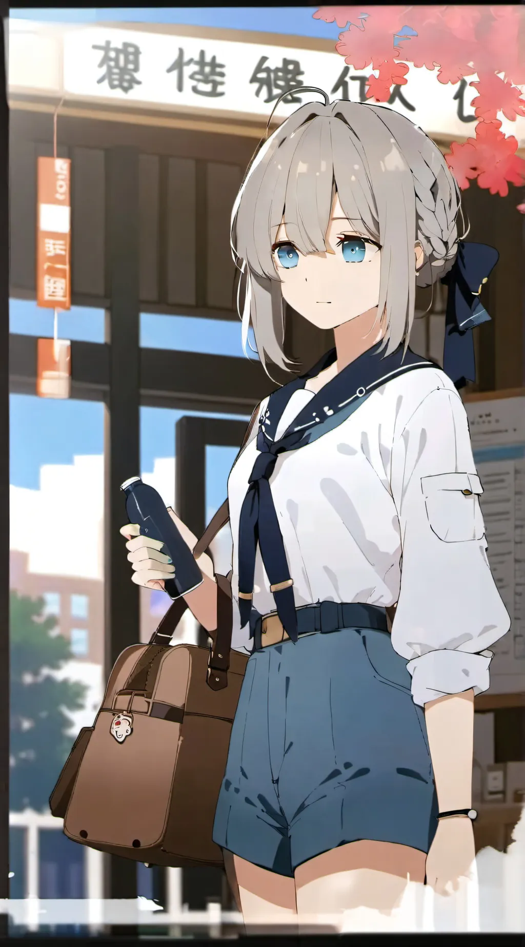 ai character: Natumi Ashero background