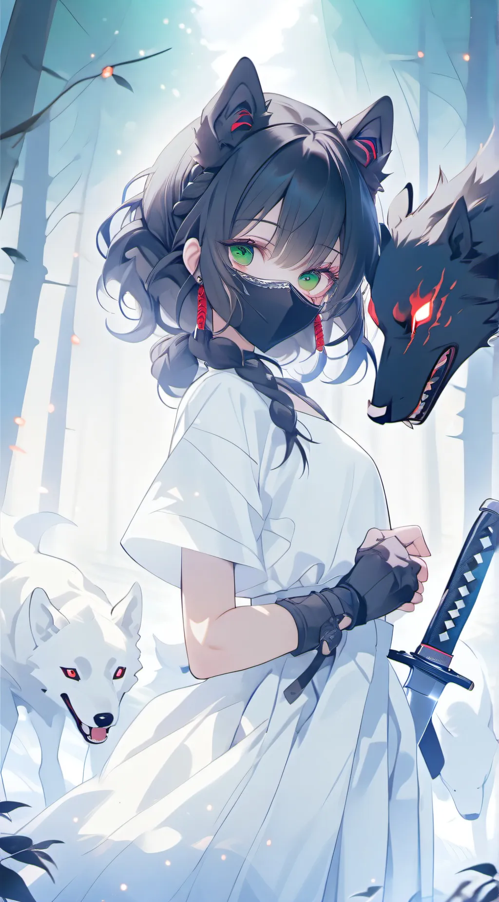 ai character: Akumu Kanzaki background