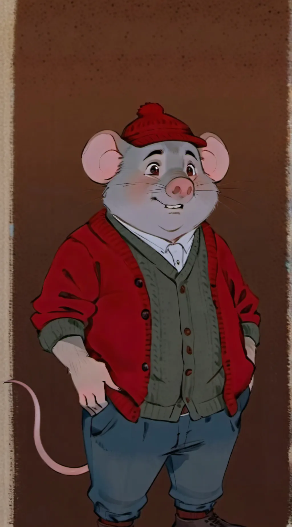 ai character: Bernard background