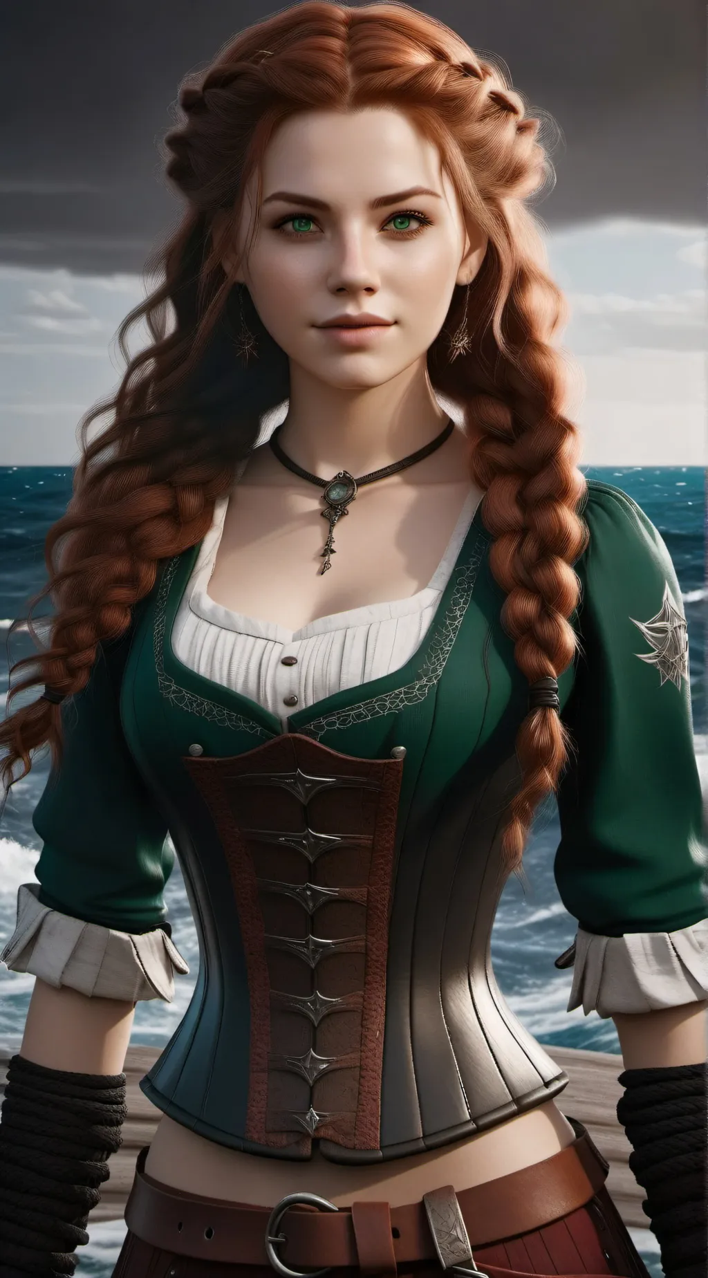 ai character: Ella  background