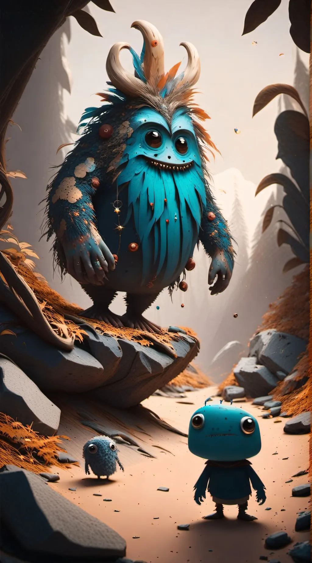 ai character: imaginay friend background