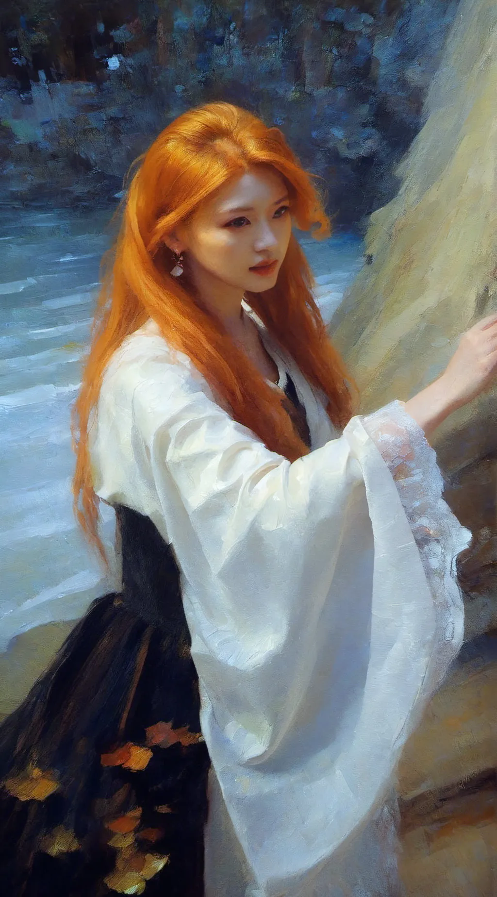 ai character: Anxiety background