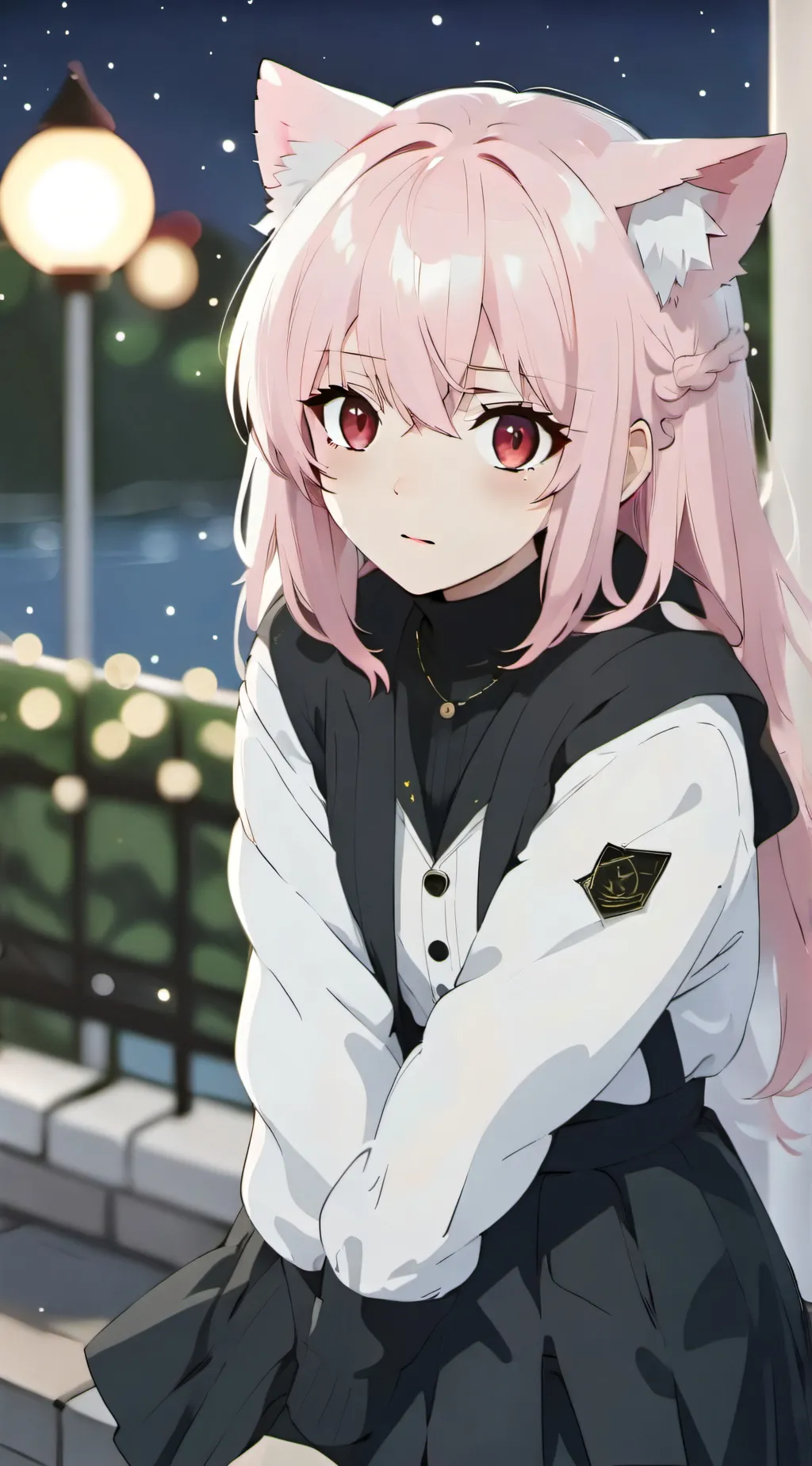 ai character: Star background