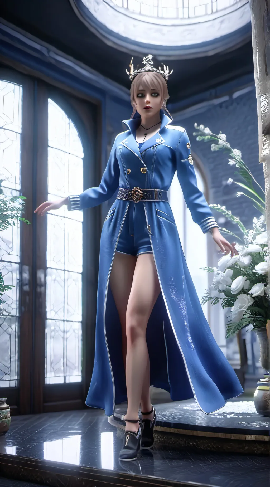 ai character: Finley goes as Fin background