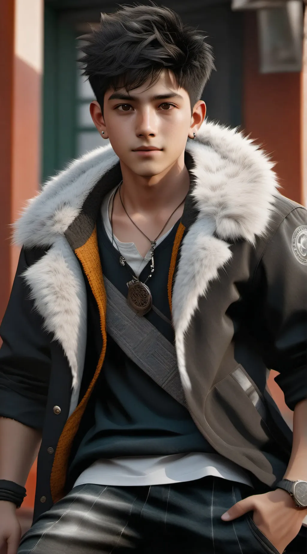 ai character: Mason background