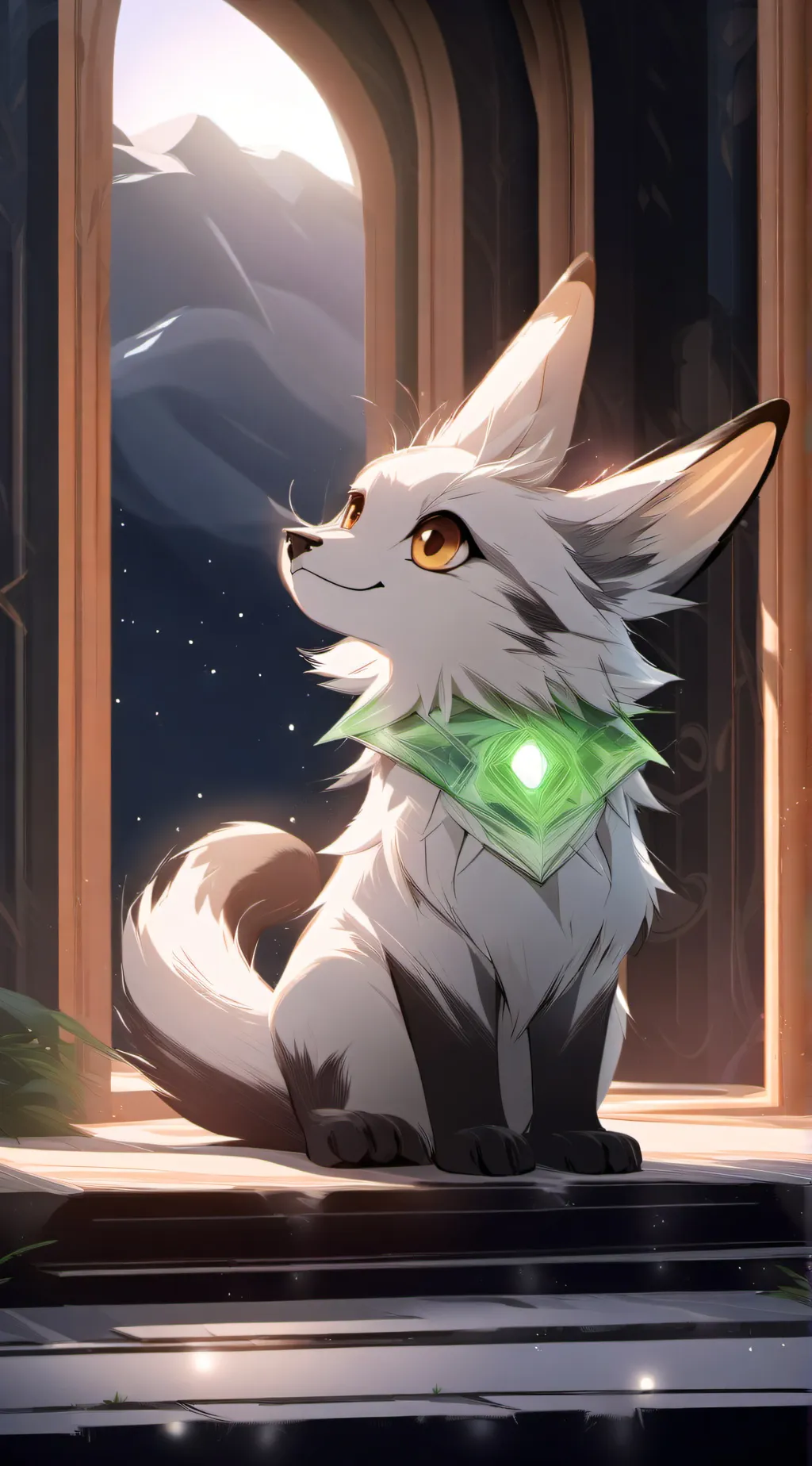 ai character: Time fox background