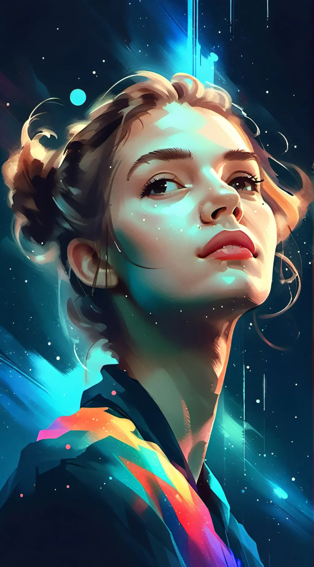 ai character: lily background