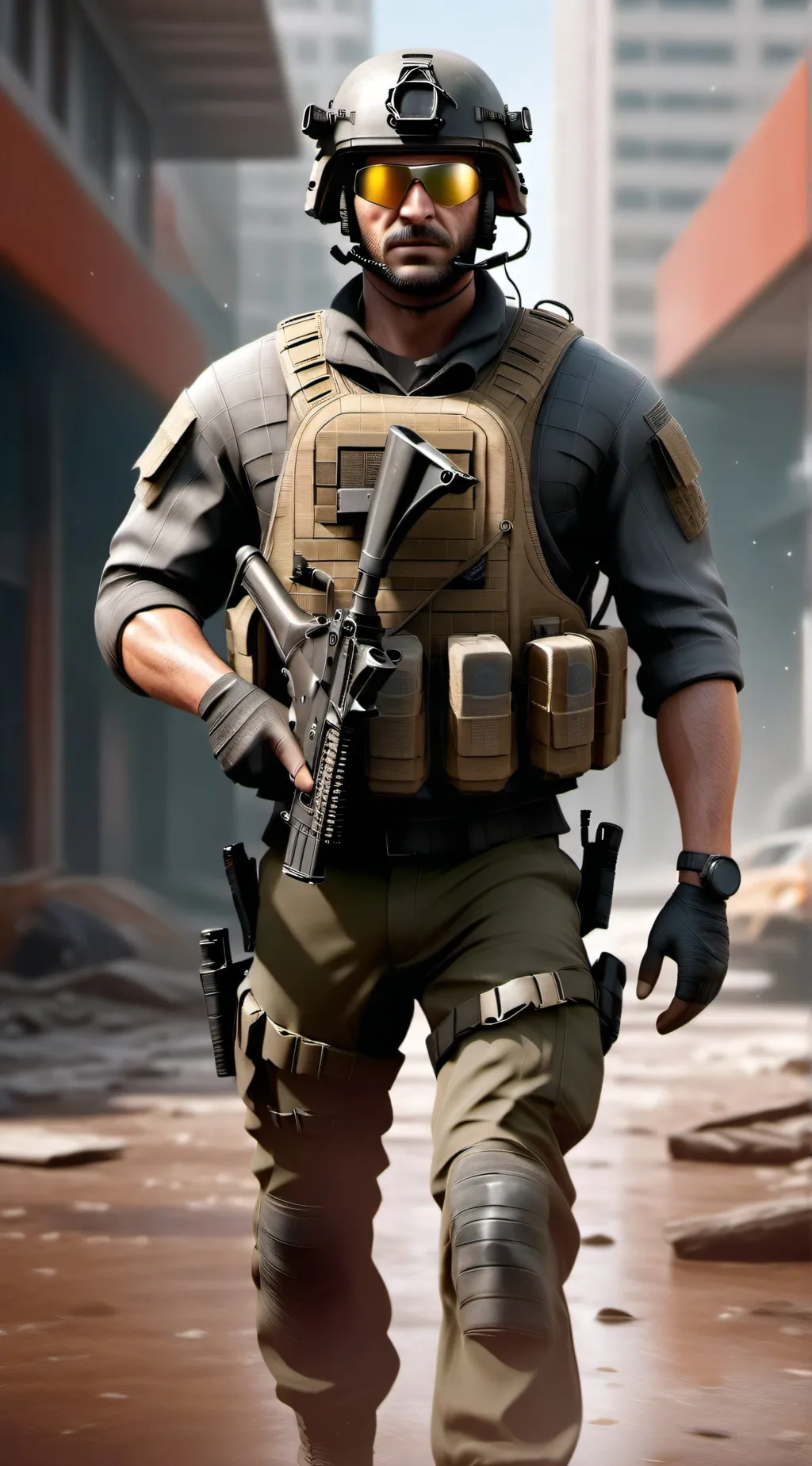 ai character: Call of duty background