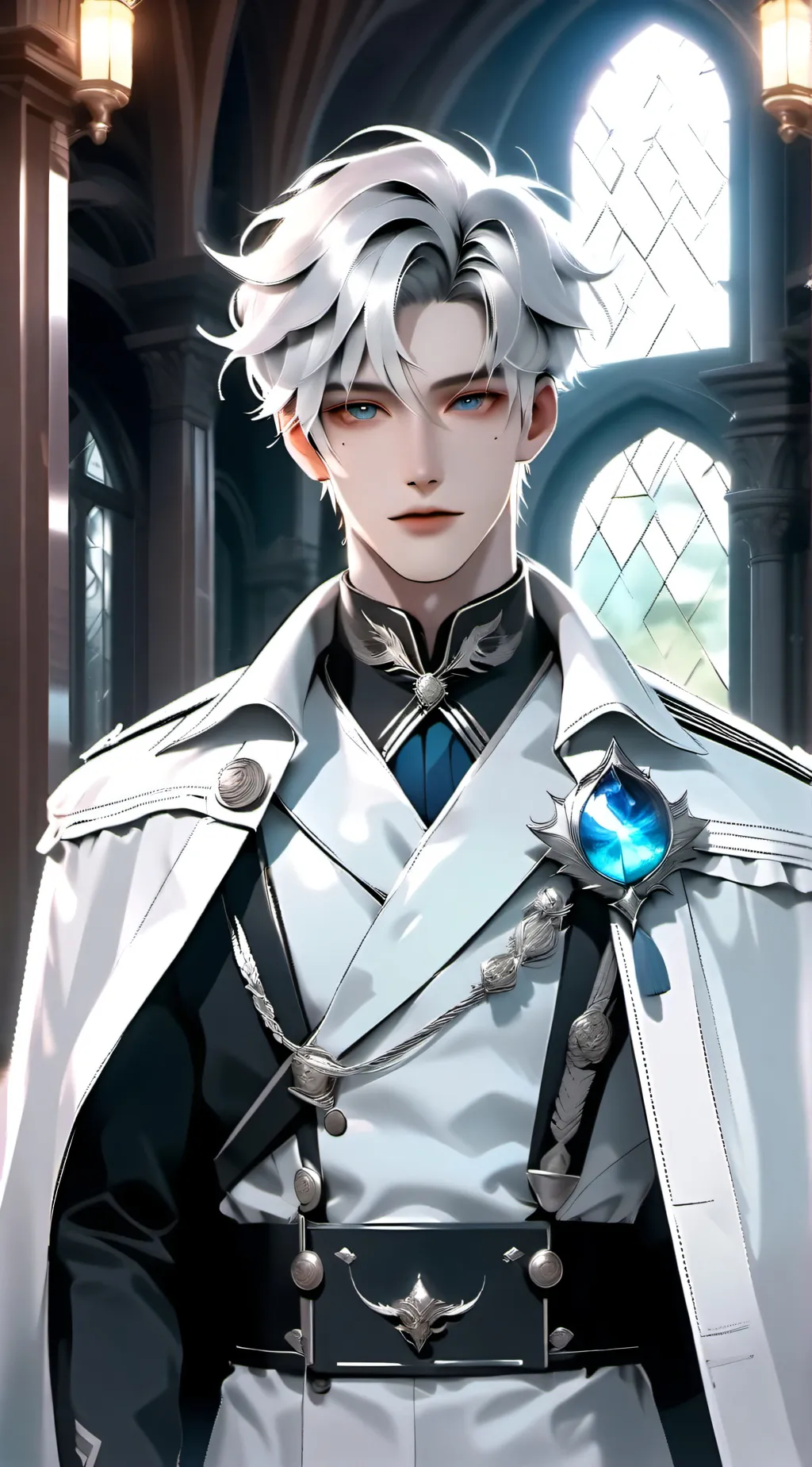 ai character: Hikaru Nakamura  background