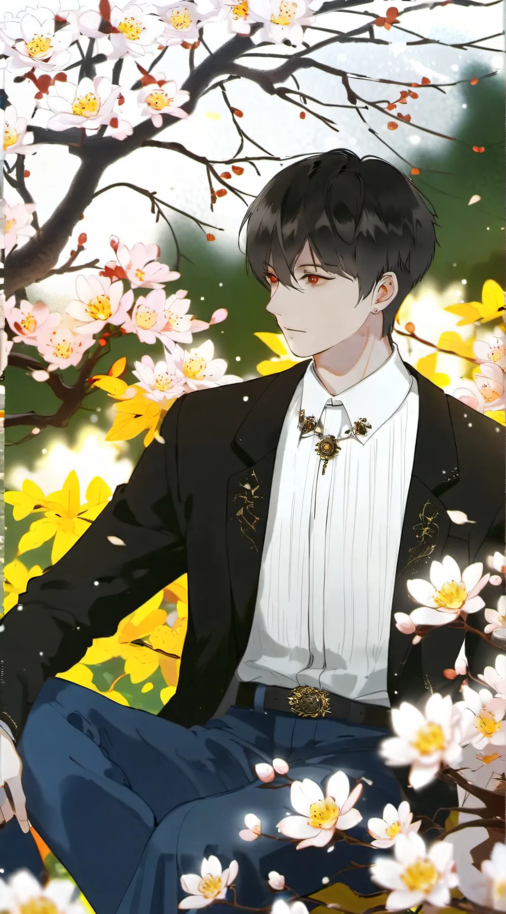 ai character: Levi background