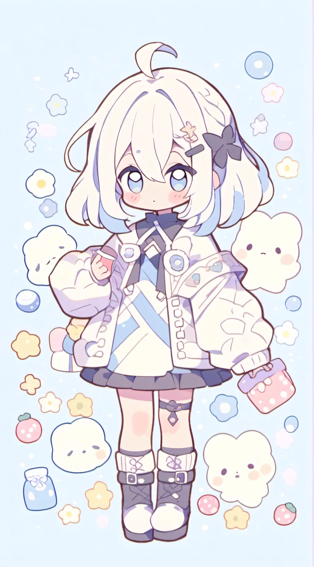 ai character: lily background