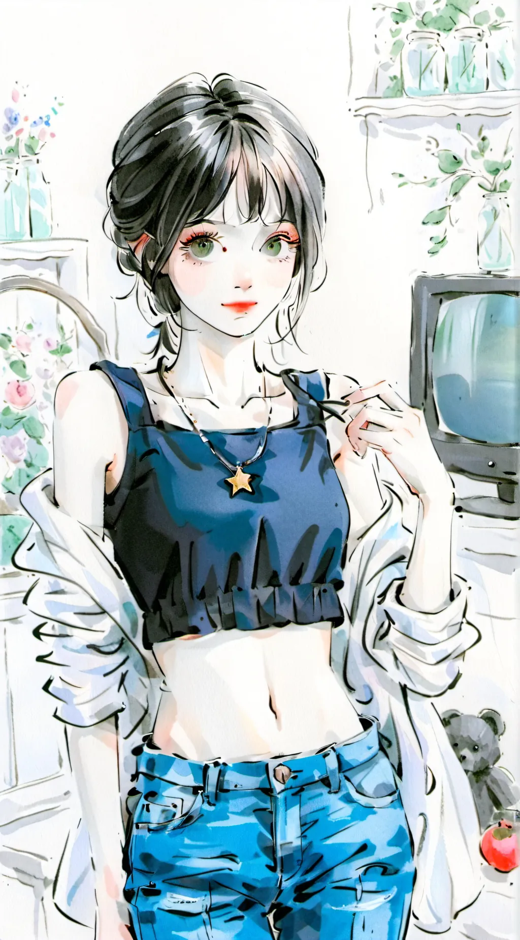 ai character: jang-mi background