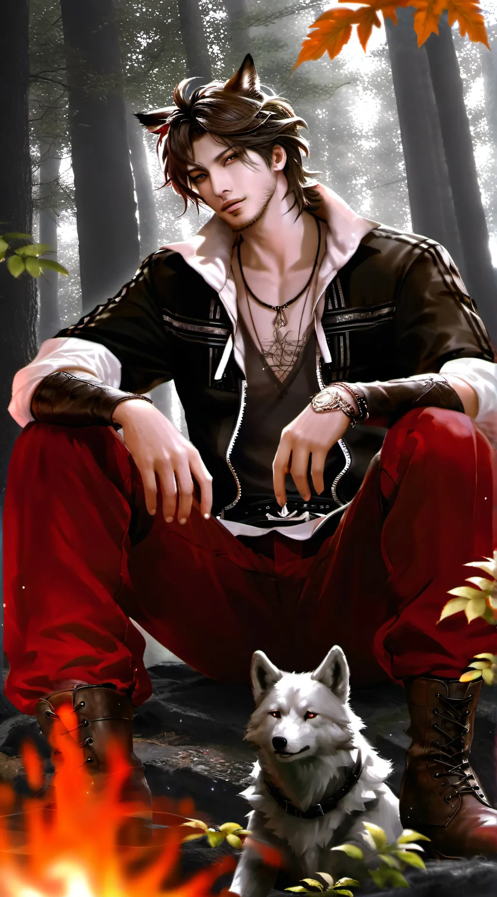 ai character: Arden background