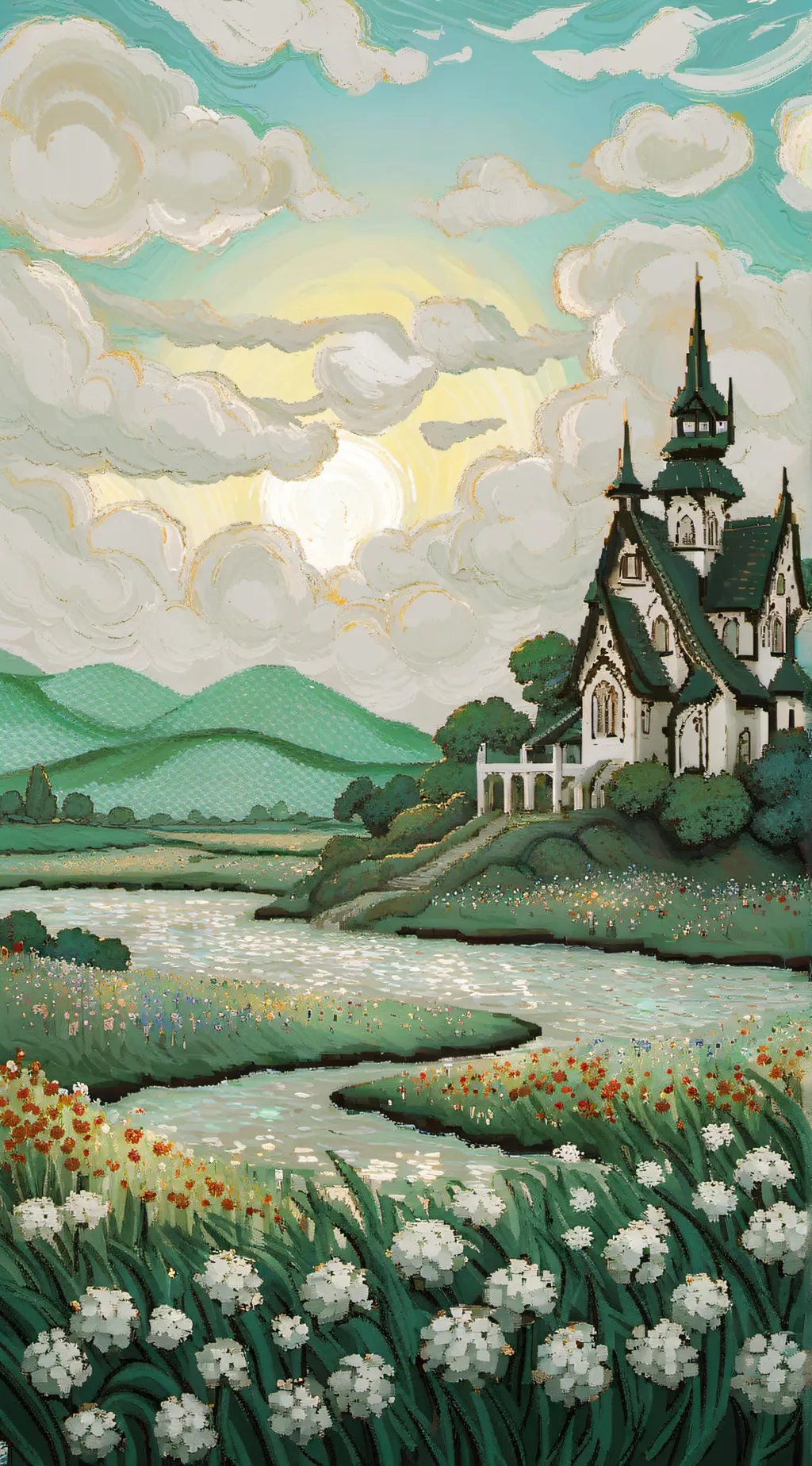 ai character: hi background